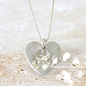 Paw Print Pendants