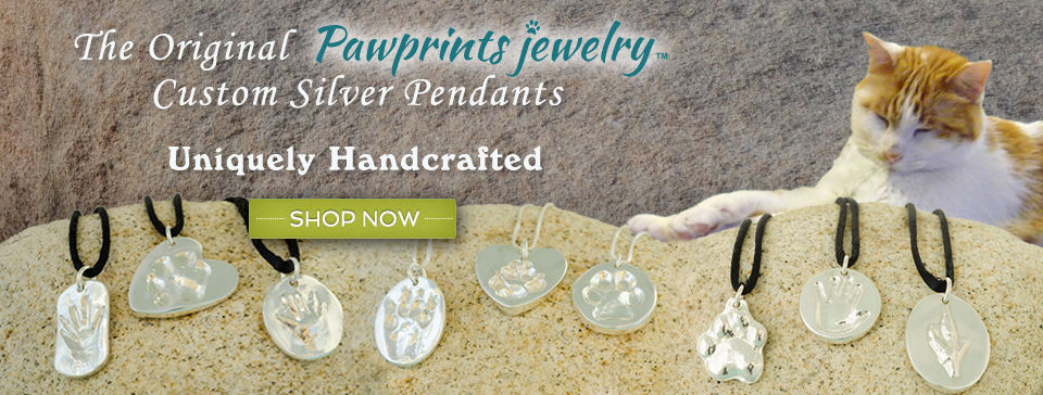 Pawprints Jewelry - The original custom silver pendants. Uniquely handcrafted.